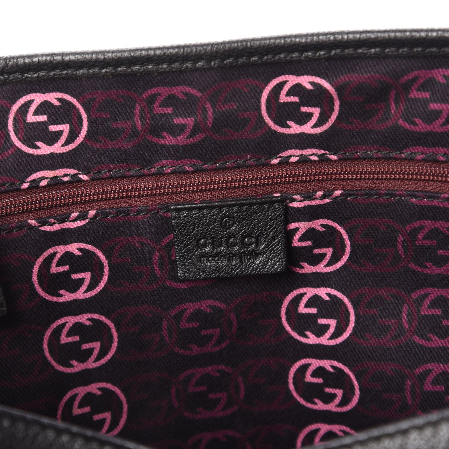 Gucci Calfskin Medium Princy Tote Black 8 of 12