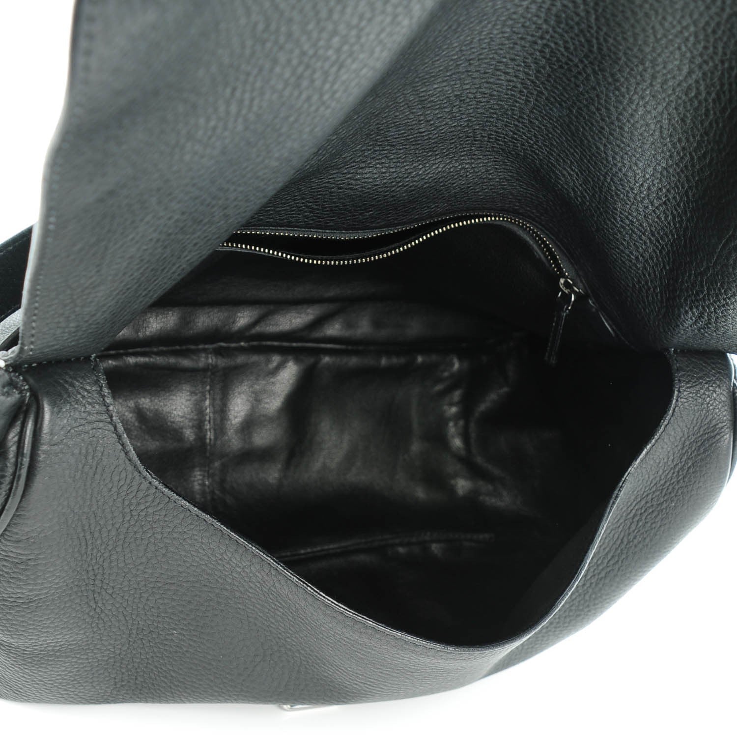 Prada Vitello Daino Shoulder Flap Bag Nero Black 5 of 7