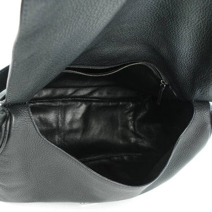 Prada Vitello Daino Shoulder Flap Bag Nero Black 5 of 7