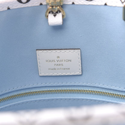 Louis Vuitton Monogram Giant Saint Tropez Onthego Blue 7 of 11