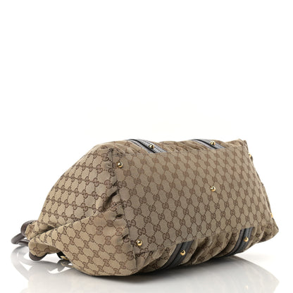 Gucci Monogram Medium Interlocking Icon Tote Dark Brown 3 of 11