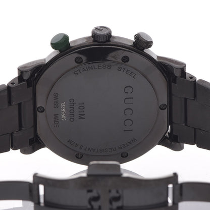 Gucci PVD Stainless Steel 44mm 101M G-Chrono Quartz Watch Black 5 of 10