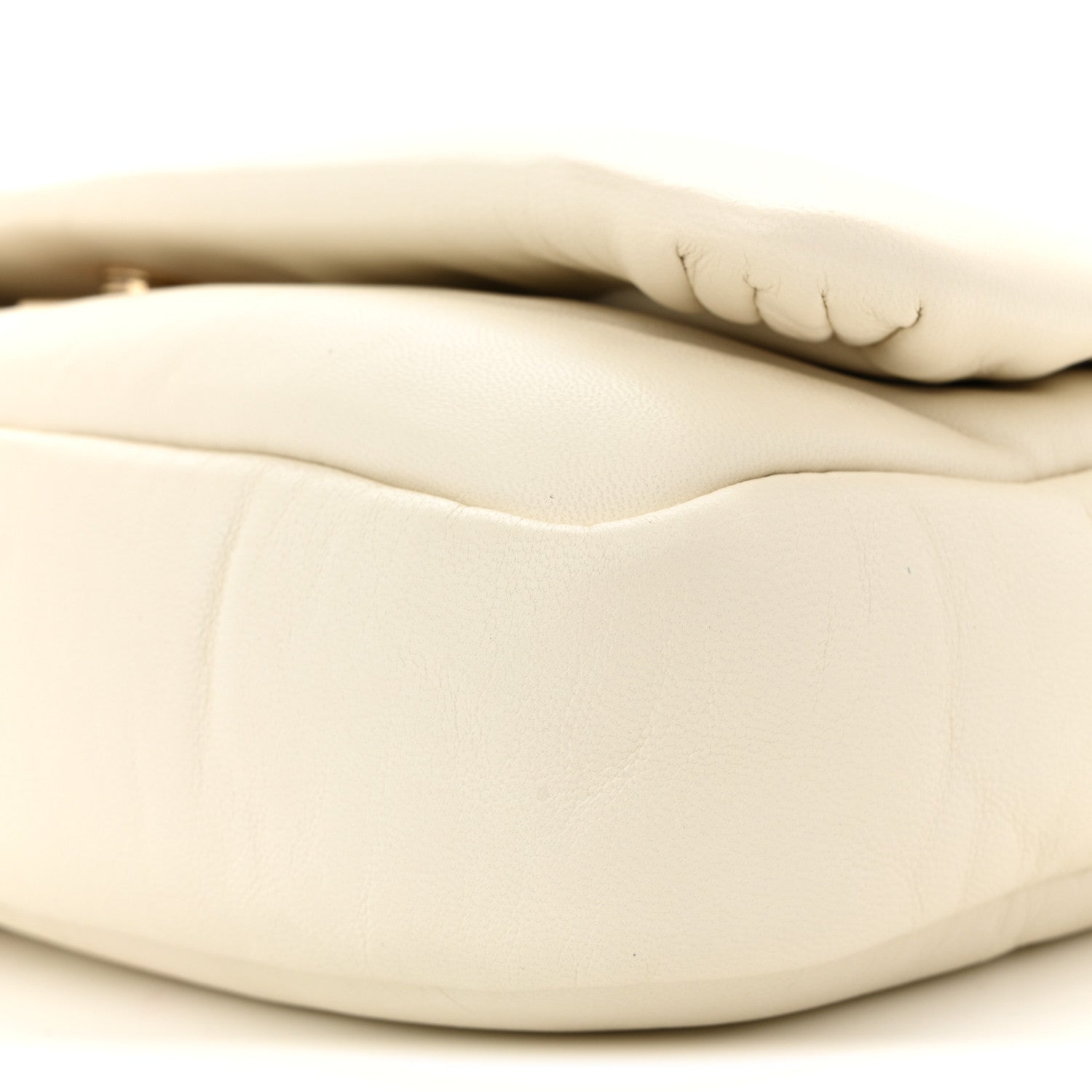 Gucci Lambskin Mini GG Milano Top Handle Shoulder Bag White 10 of 11
