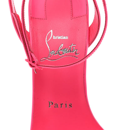 Christian Louboutin Patent Loubigirl 100 Sandals 38 Poupidou 6 of 8