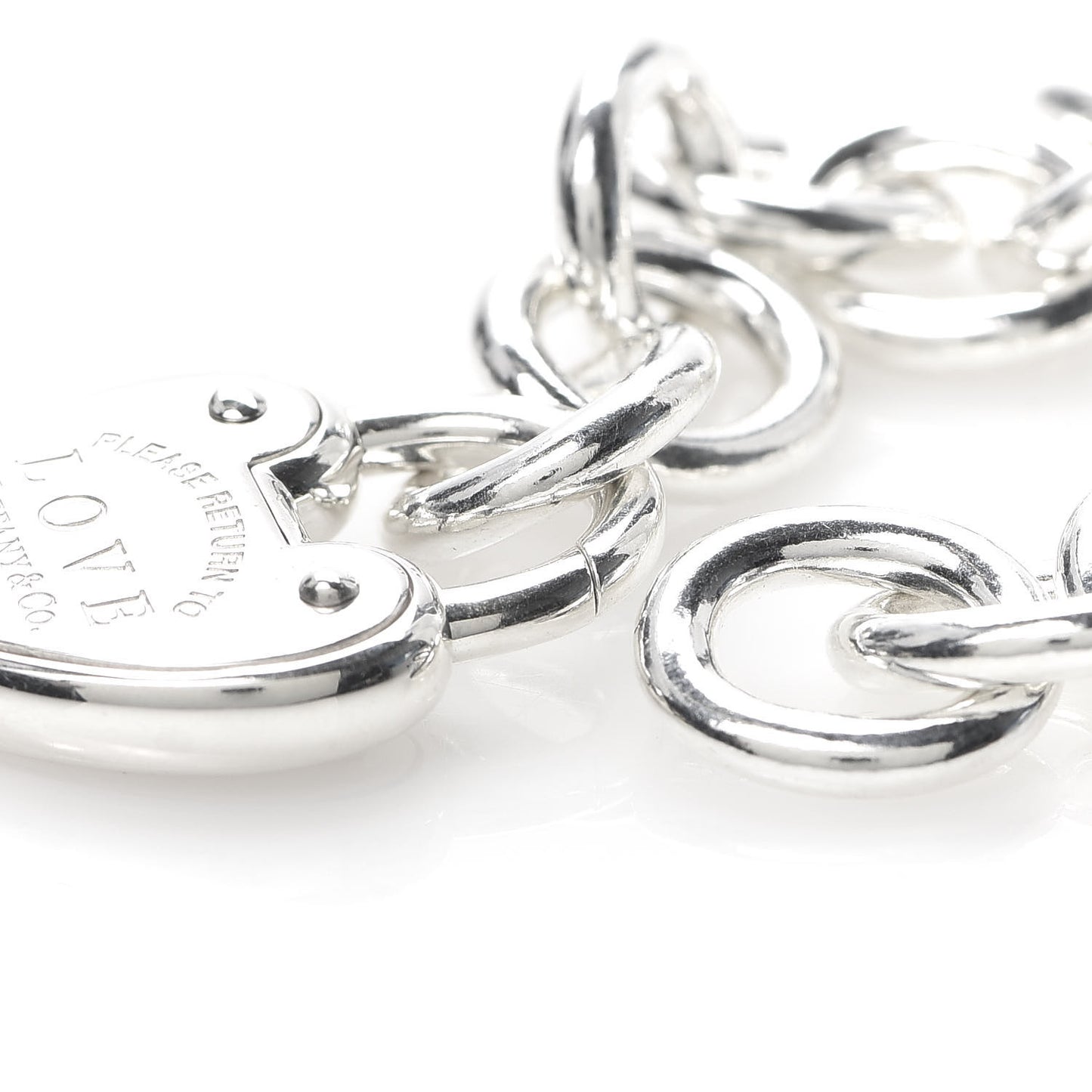 Sterling Silver Return to Love Lock Bracelet
