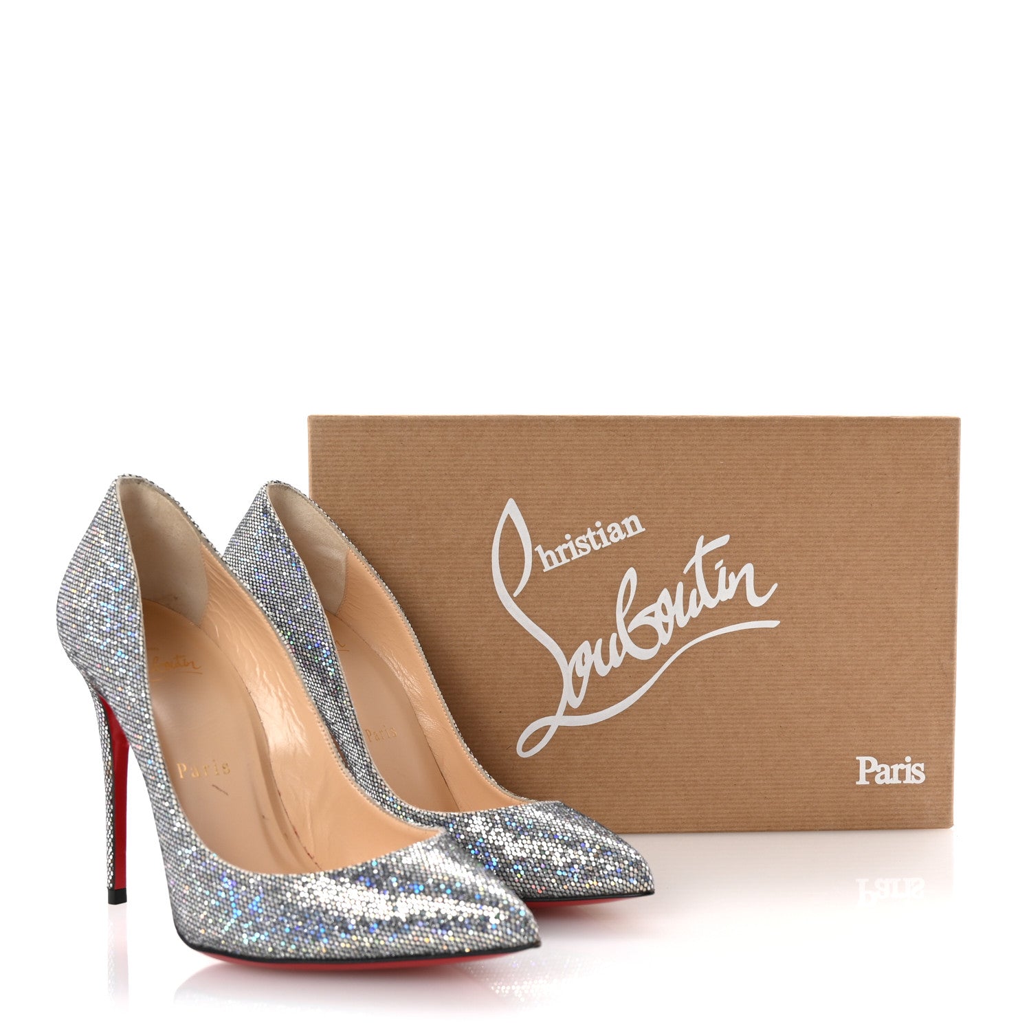 Christian Louboutin Glitter Disco Ball Pigalle Follies 100 Pumps 36.5 Multicolor 9 of 9