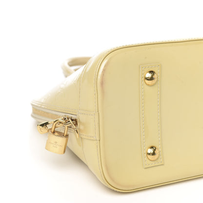 Louis Vuitton Vernis Alma PM Blanc Corail 6 of 8