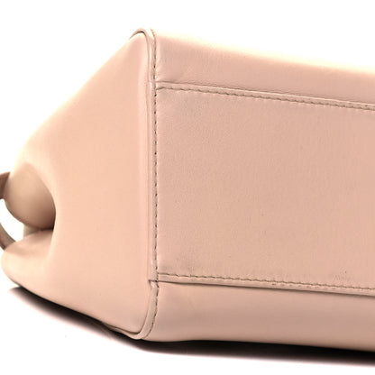 Fendi Nappa Stacked Bar Mini Peekaboo Iconic Satchel Rosa Plaster 8 of 9