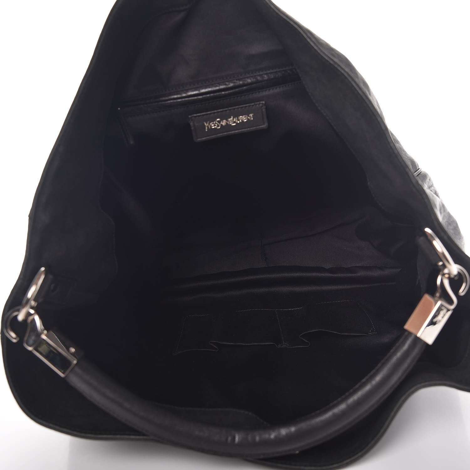 Saint Laurent Sheepskin Large Roady Hobo Black 5 of 11