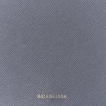 Balenciaga Grained Calfskin Logo S Ville Day Bag Gris Perle Fonce White 10 of 14