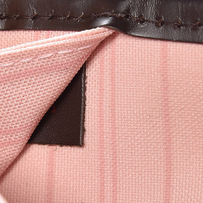 Louis Vuitton Damier Ebene Neo Neverfull MM Rose Ballerine 8 of 8
