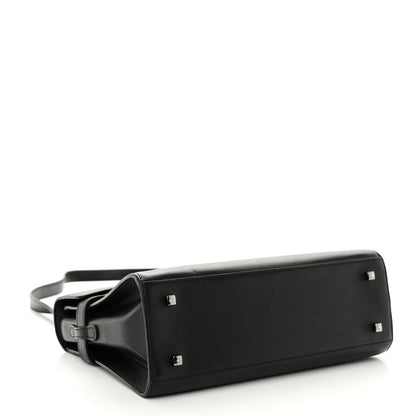 Delvaux Calfskin MM Tempete Satchel Black 5 of 12