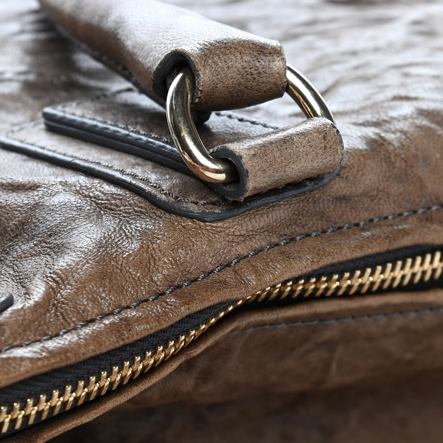 Tumbled Sheepskin Large Pandora Brown