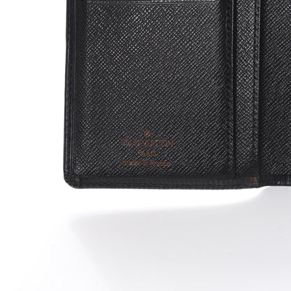 Louis Vuitton Epi French Purse Wallet Black 6 of 8