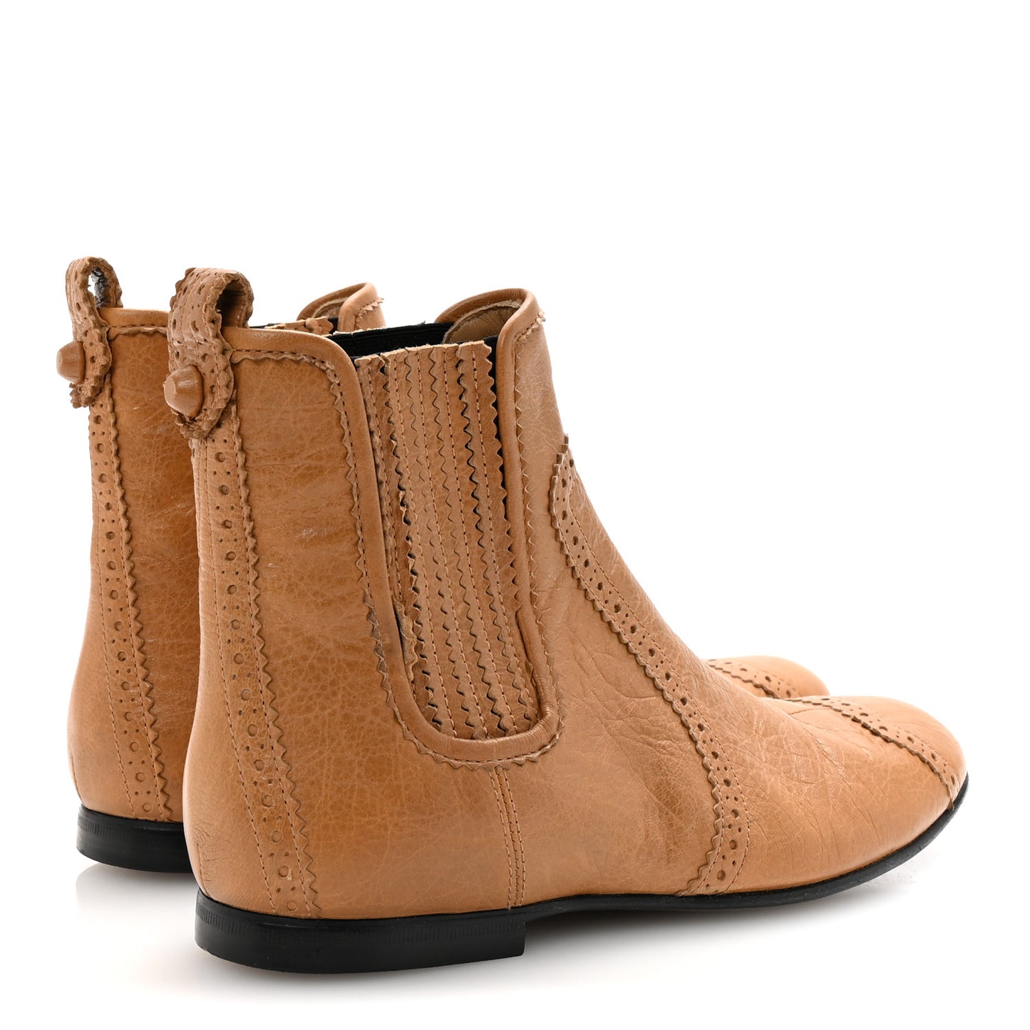 Arena Broderie Ankle Booties 37.5 Cumin