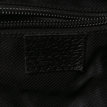 Gucci GG Monogram Small Web Handle Bucket Tote Black 6 of 9