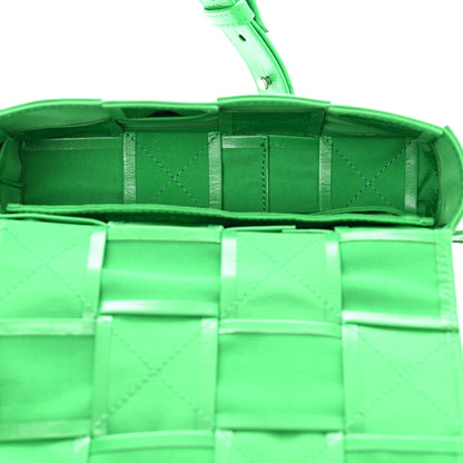 Bottega Veneta Paper Calfskin Intreccio Cassette Belt Bag Parakeet 5 of 10