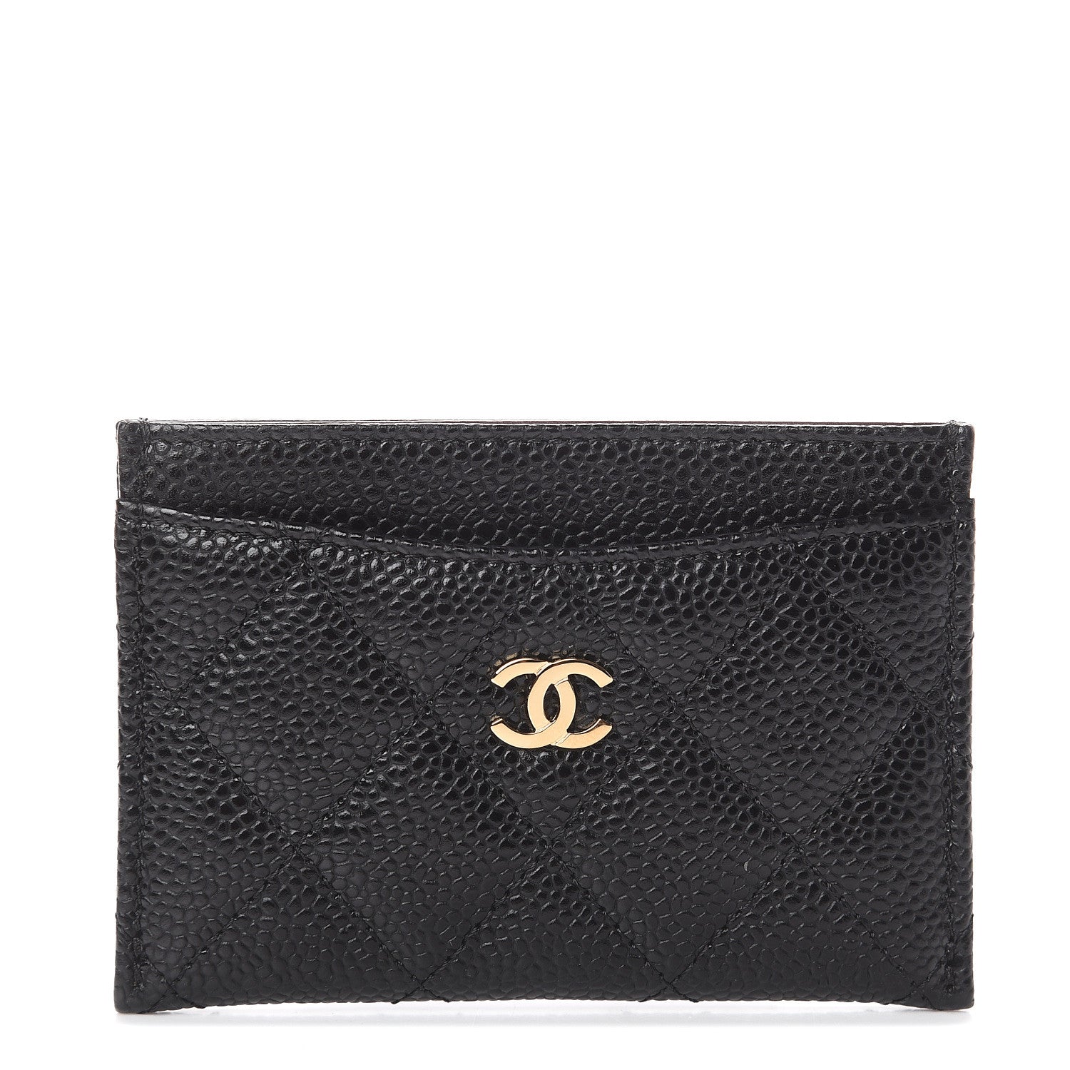 Chanel Caviar Quilted Card Holder Black 1 of 7