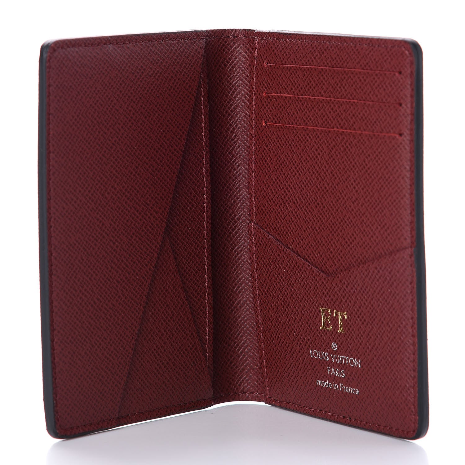 LOUIS VUITTON ハンカチーフ　ワインレッド　メンズ Louis Vuitton Damier Graphite My LV World Tour Pocket Organizer NM