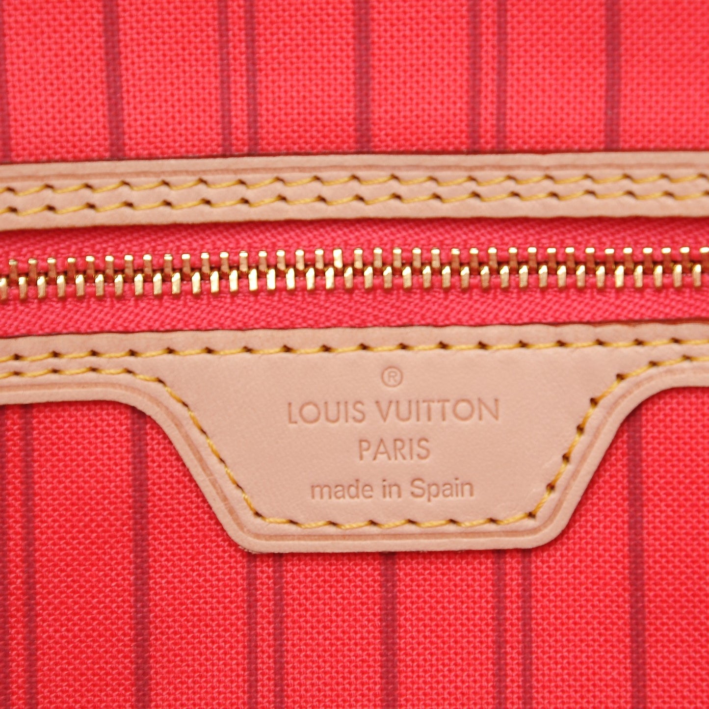 Monogram V Neverfull MM Grenade