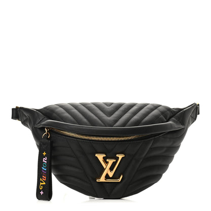 Louis Vuitton Monogram New Wave Bumbag Black 1 of 10
