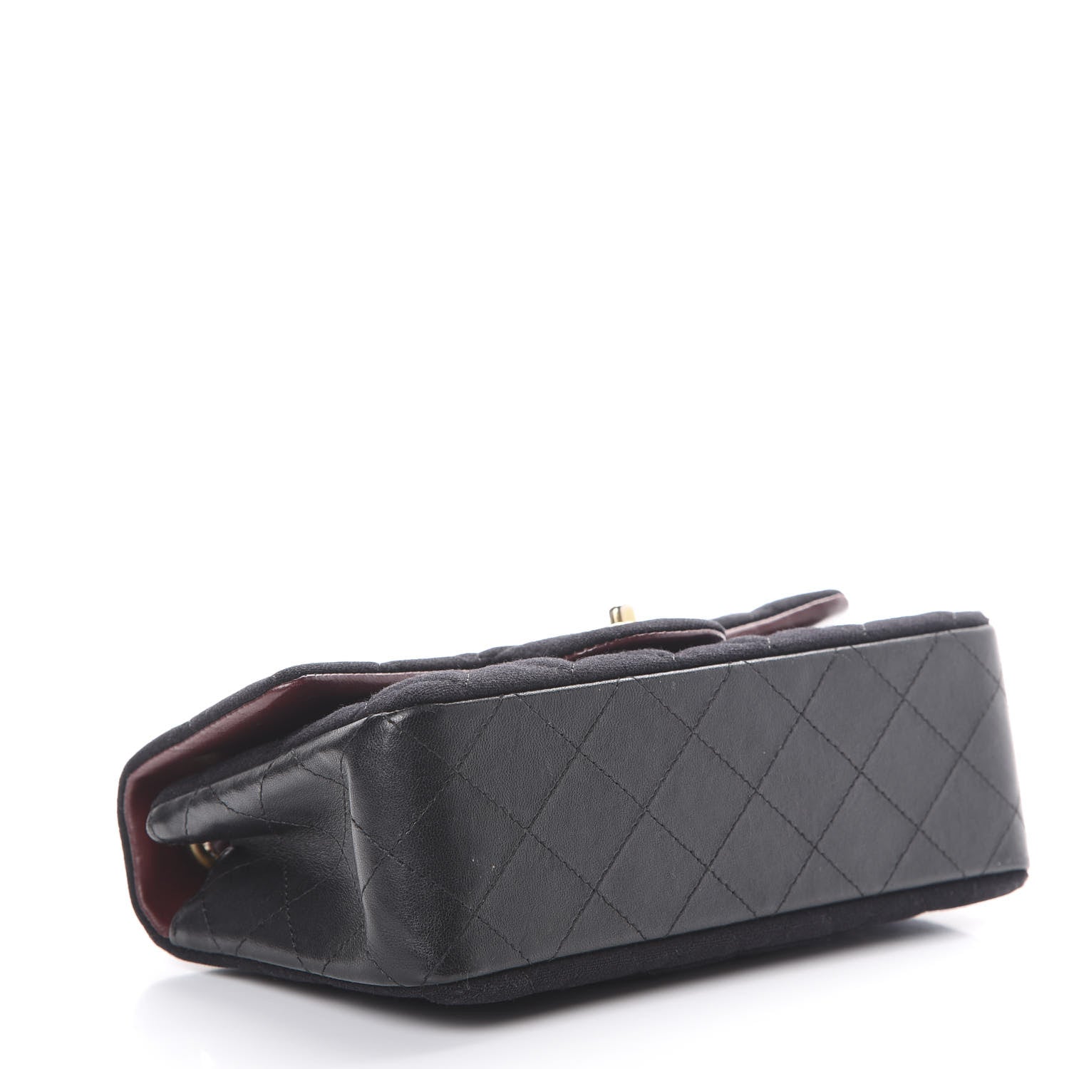 Chanel Felt Quilted Paris-Hamburg Charms Mini Rectangular Flap Black 3 of 13
