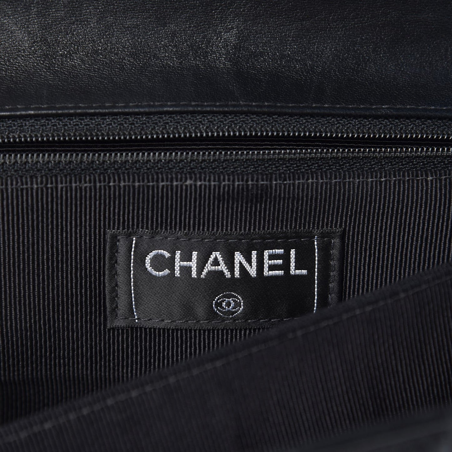 Lambskin Reissue Chocolate Bar Flap Black