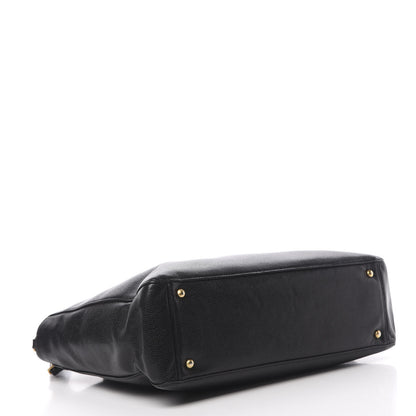 Chanel Caviar CC Tote Black 4 of 20