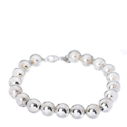 Tiffany Sterling Silver 10mm HardWear Ball Bracelet 1 of 6