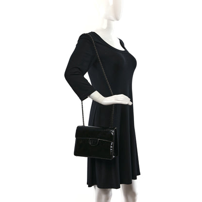 Chanel Patent Mini Reissue Flap Black 2 of 9