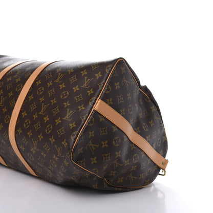Louis Vuitton Monogram Keepall Bandouliere 55 6 of 11