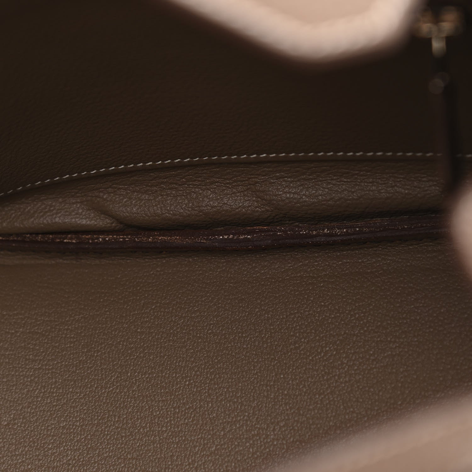 Hermes Taurillon Clemence Birkin 30 Etoupe 12 of 23