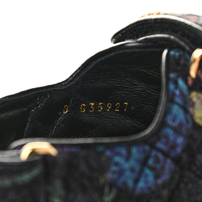 Chanel Denim Quilted Dad Sandals 35.5 Black Multicolor 8 of 8