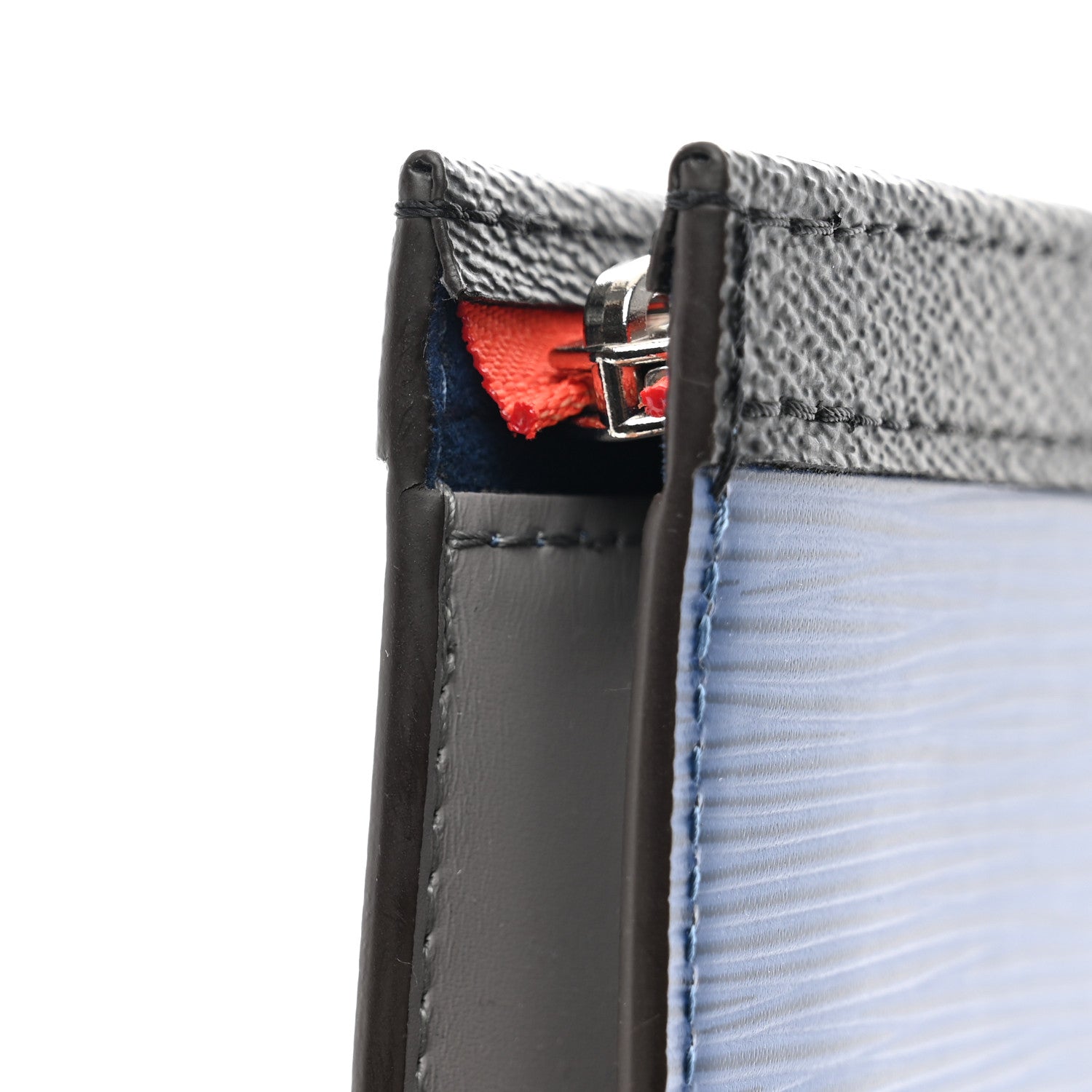 Louis Vuitton Epi Damier Graphite Pochette Voyage MM Blue Grey 7 of 7