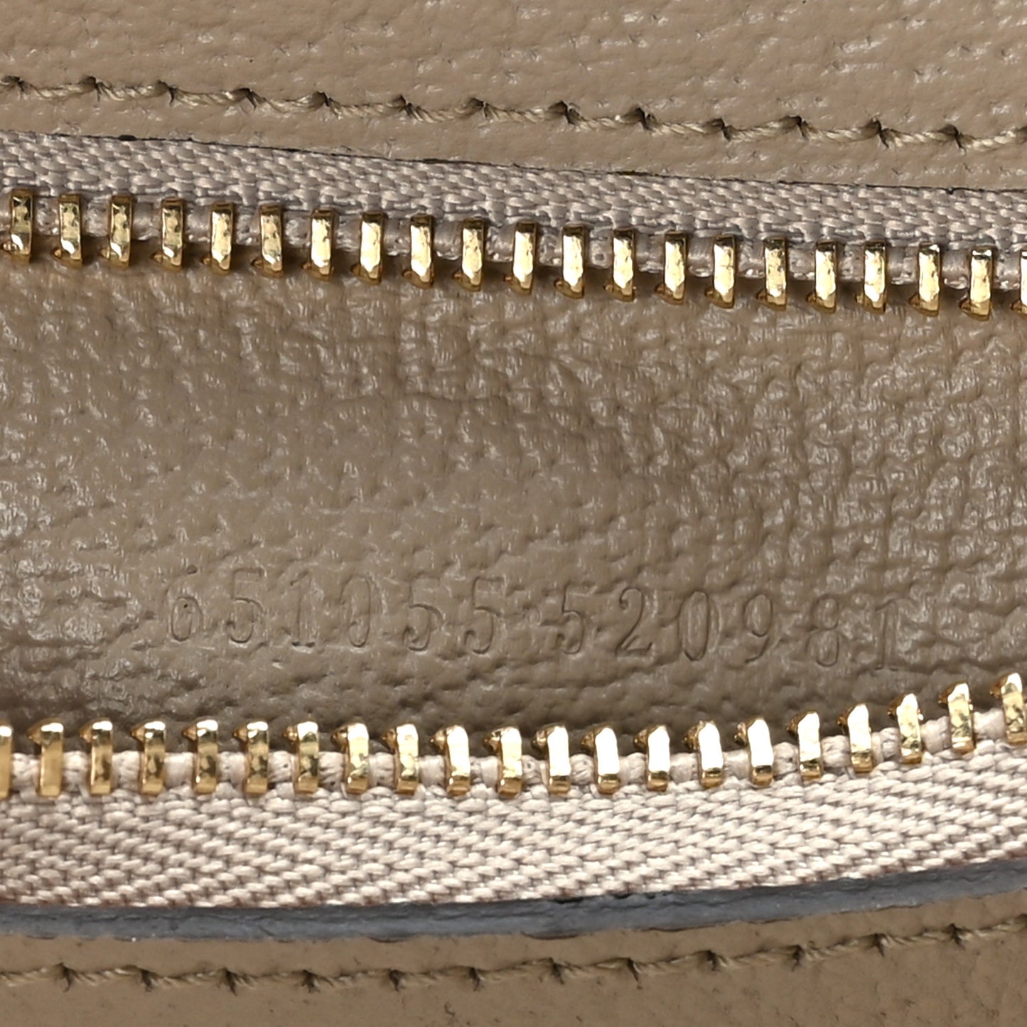 GG Supreme Monogram Textured Dollar Calfskin Web Small Ophidia Padlock Top Handle Bag Beige Mystic White Oatmeal