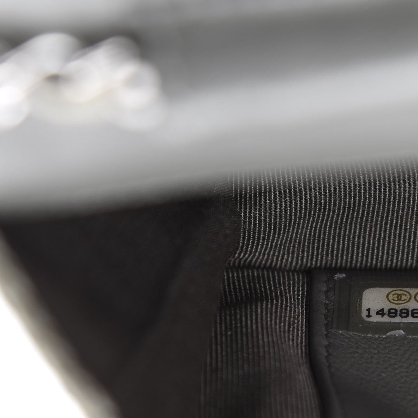 Lizard Ombre Wallet on Chain WOC Grey