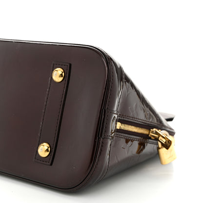 Louis Vuitton Vernis Alma PM Amarante 10 of 11
