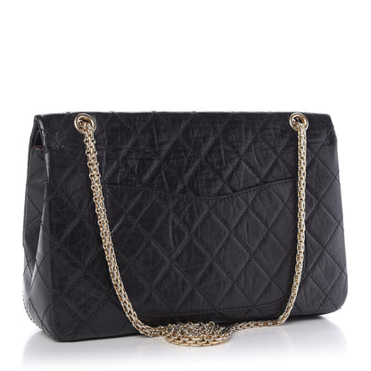 Chanel Aged Calfskin Quilted 50th Anniversary 2.55 Reissue 227 Flap Black 4 of 13