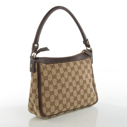 Gucci Monogram Abbey Shoulder Bag Dark Brown 3 of 7