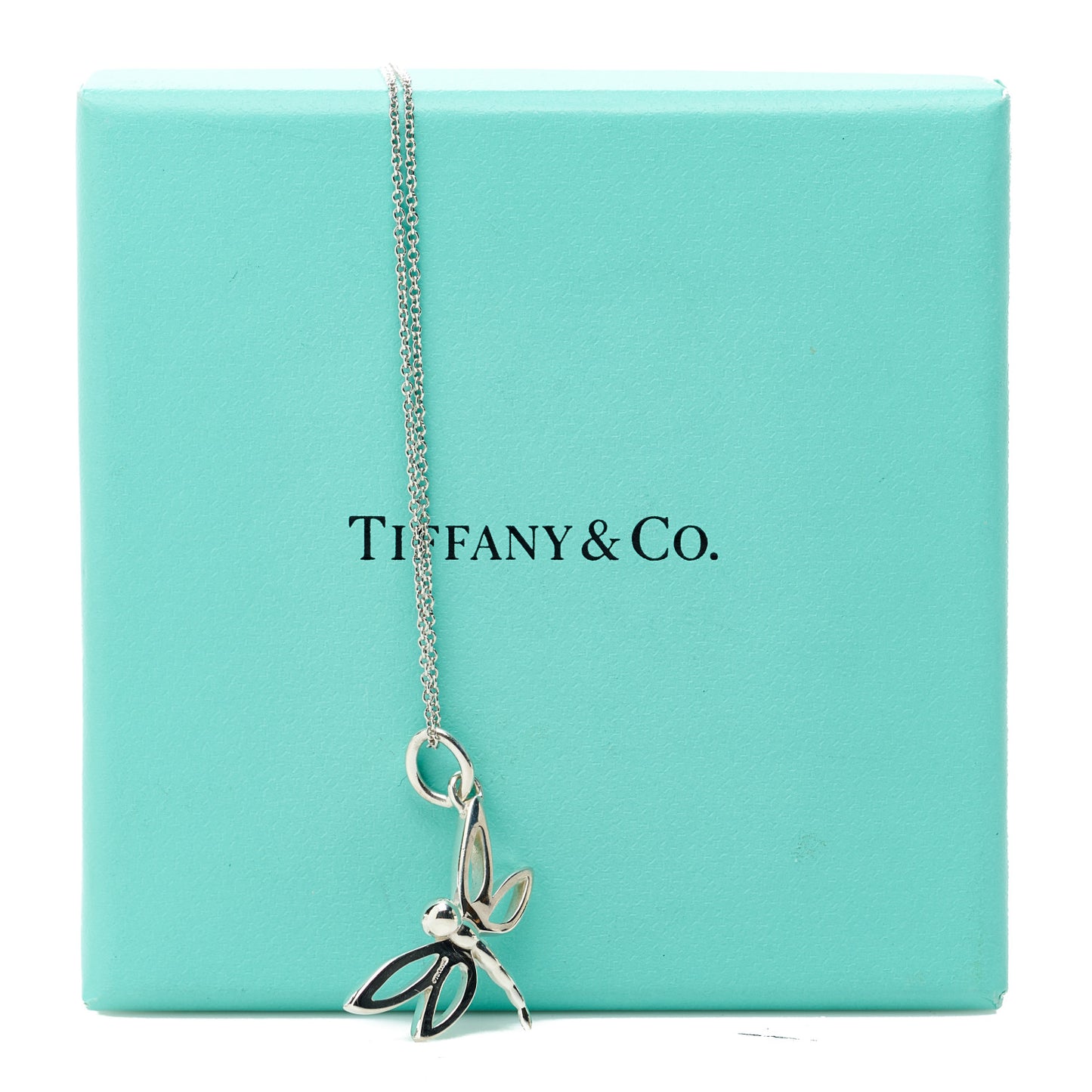 Sterling Silver Dragonfly Pendant Necklace