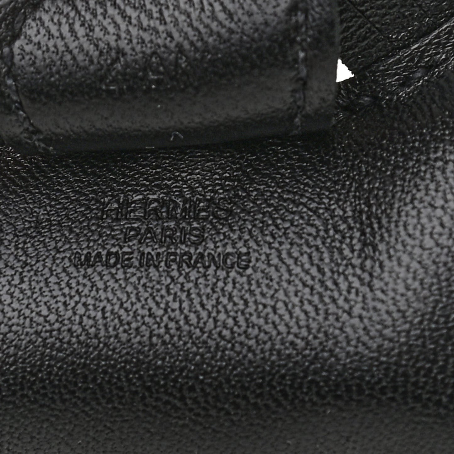 Milo Lambskin Grigri Rodeo Horse Bag Charm PM So Black