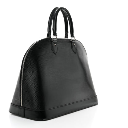 Louis Vuitton Epi Alma GM Black 3 of 10