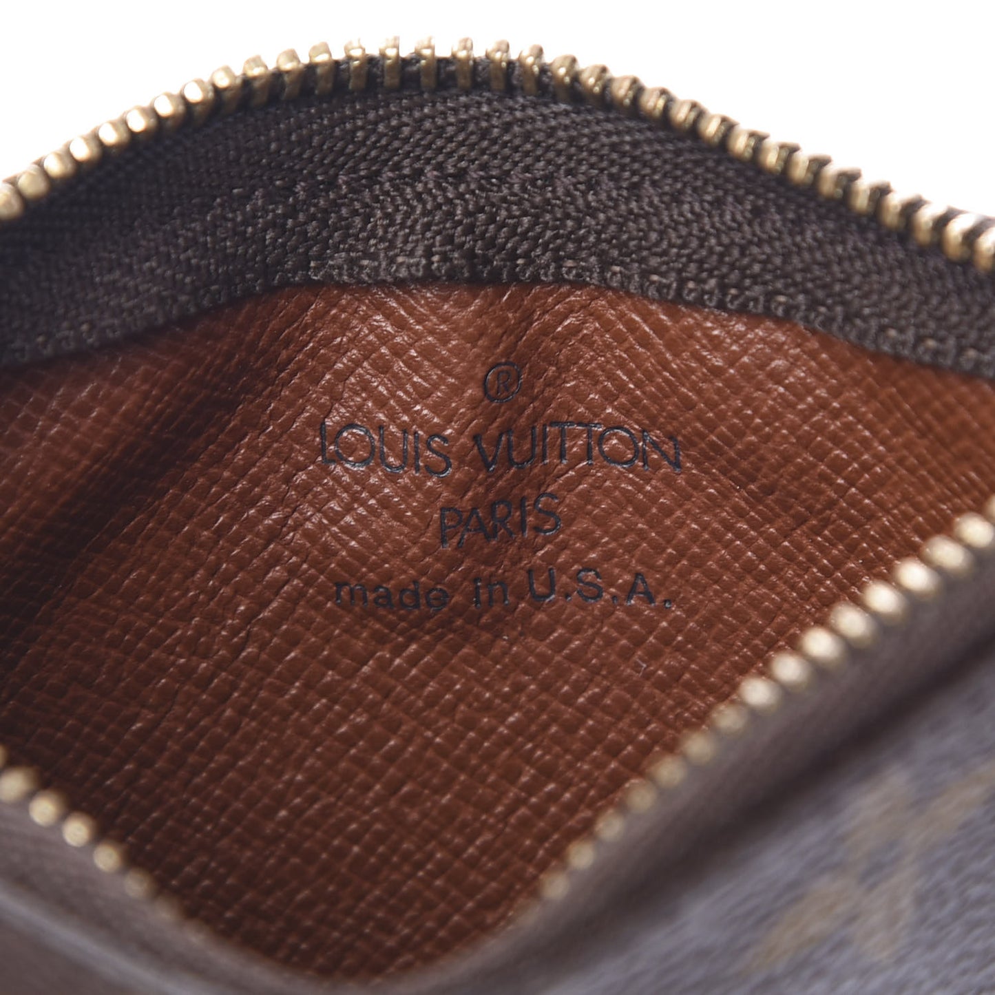 Monogram Key Pouch