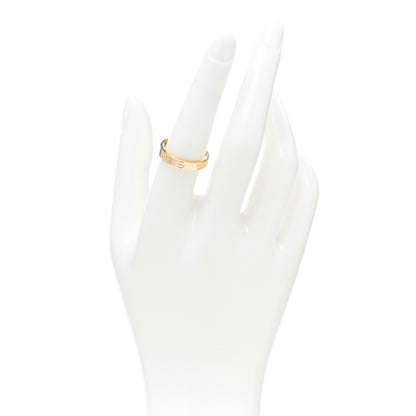 Cartier 18K Yellow Gold 3.5mm LOVE Wedding Band Ring 56 7.5 2 of 5