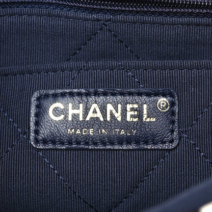 Chanel Printed Fabric Quilted Logo Single Flap Bag Multicolor 6 of 9