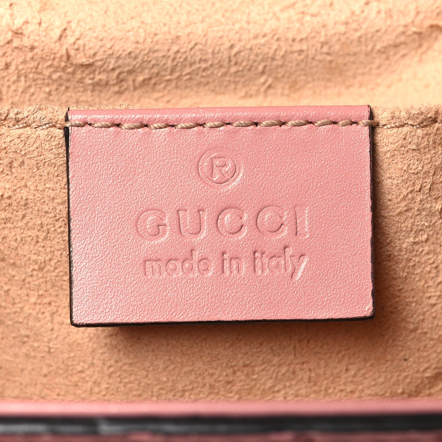 Guccissima Small Padlock Shoulder Bag Rose Baby Candy