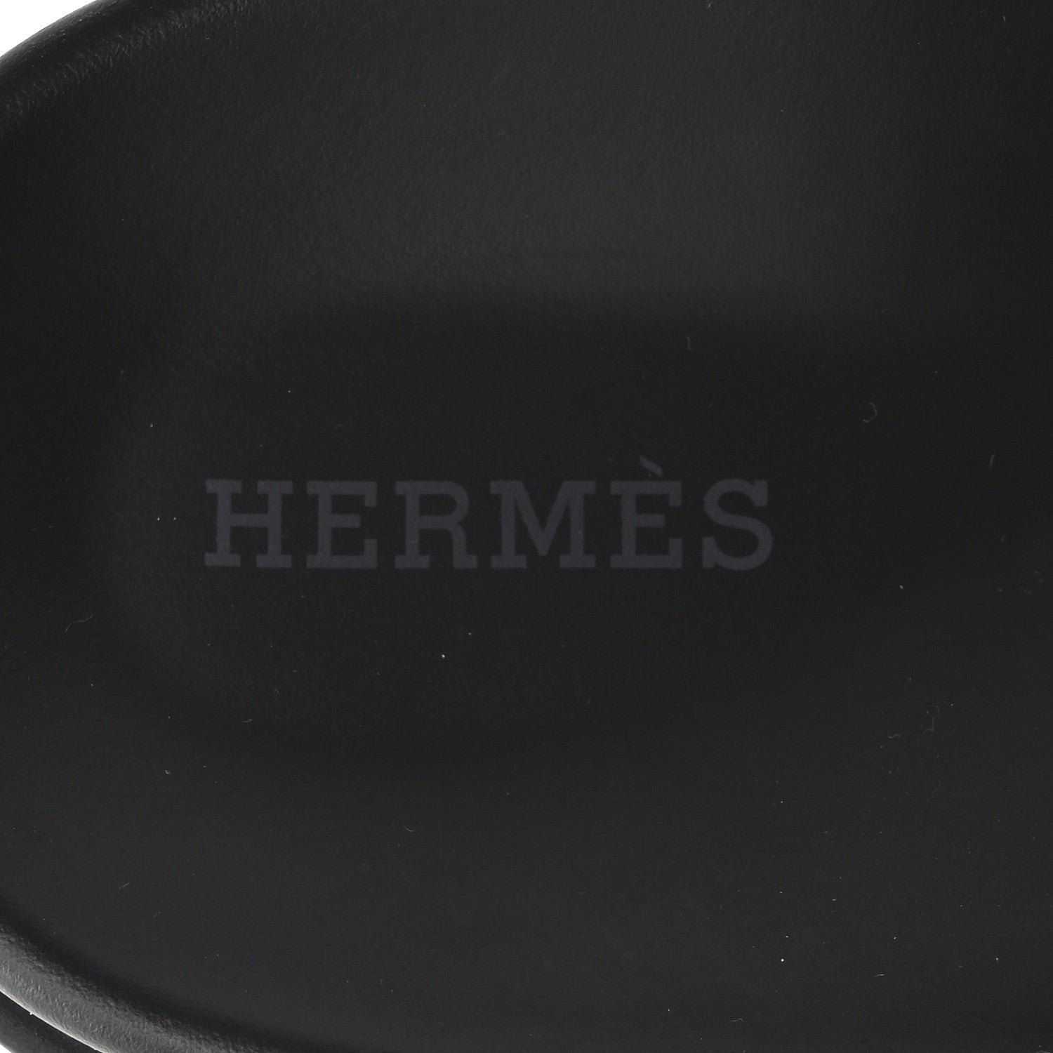 Hermes Glazed Nappa Shearling Shearling Go Mules 38.5 Black Ecru 7 of 10