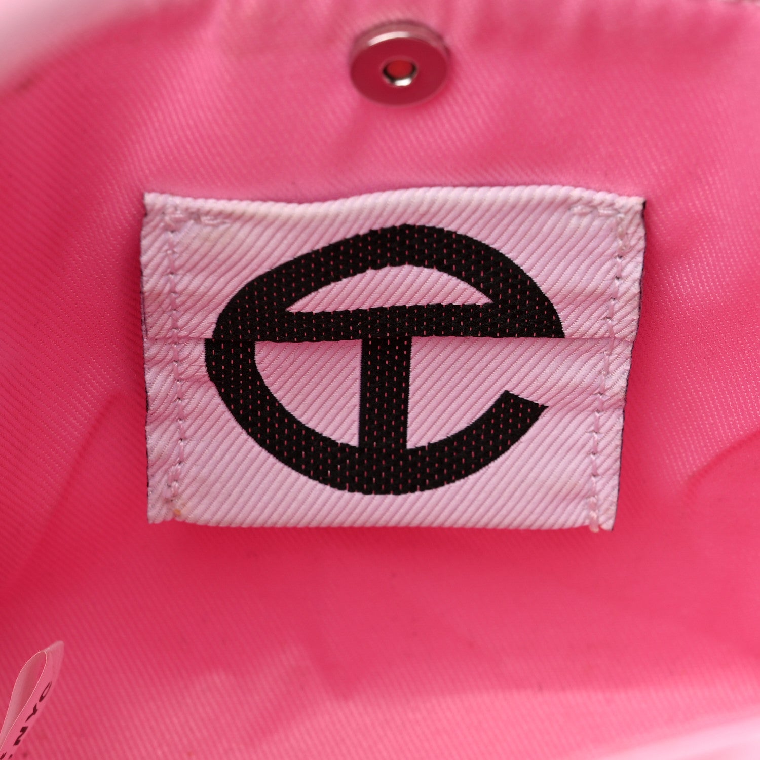 Telfar Vegan Leather Small Shopping Bag Bubblegum 6 of 13
