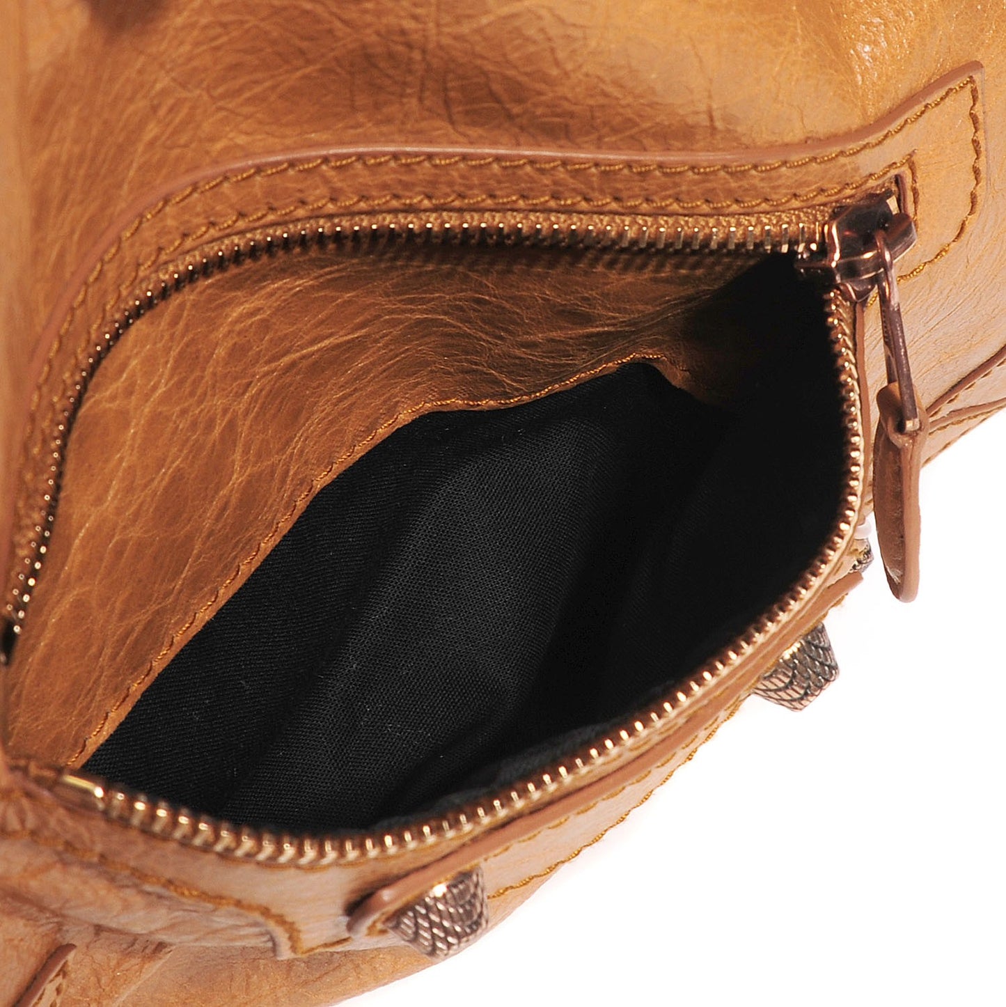 Agneau Giant 12 Rose Gold Hardware Neo Folk Messenger Cumin