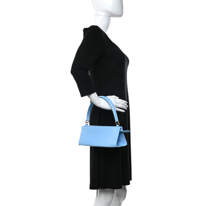 Mansur Gavriel Calfskin Pencil Shoulder Bag Sky 2 of 9